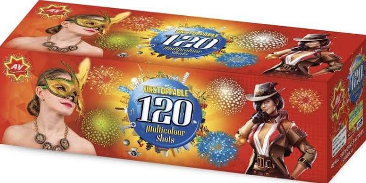 120  SPEED SHOT MULTI COLOUR
