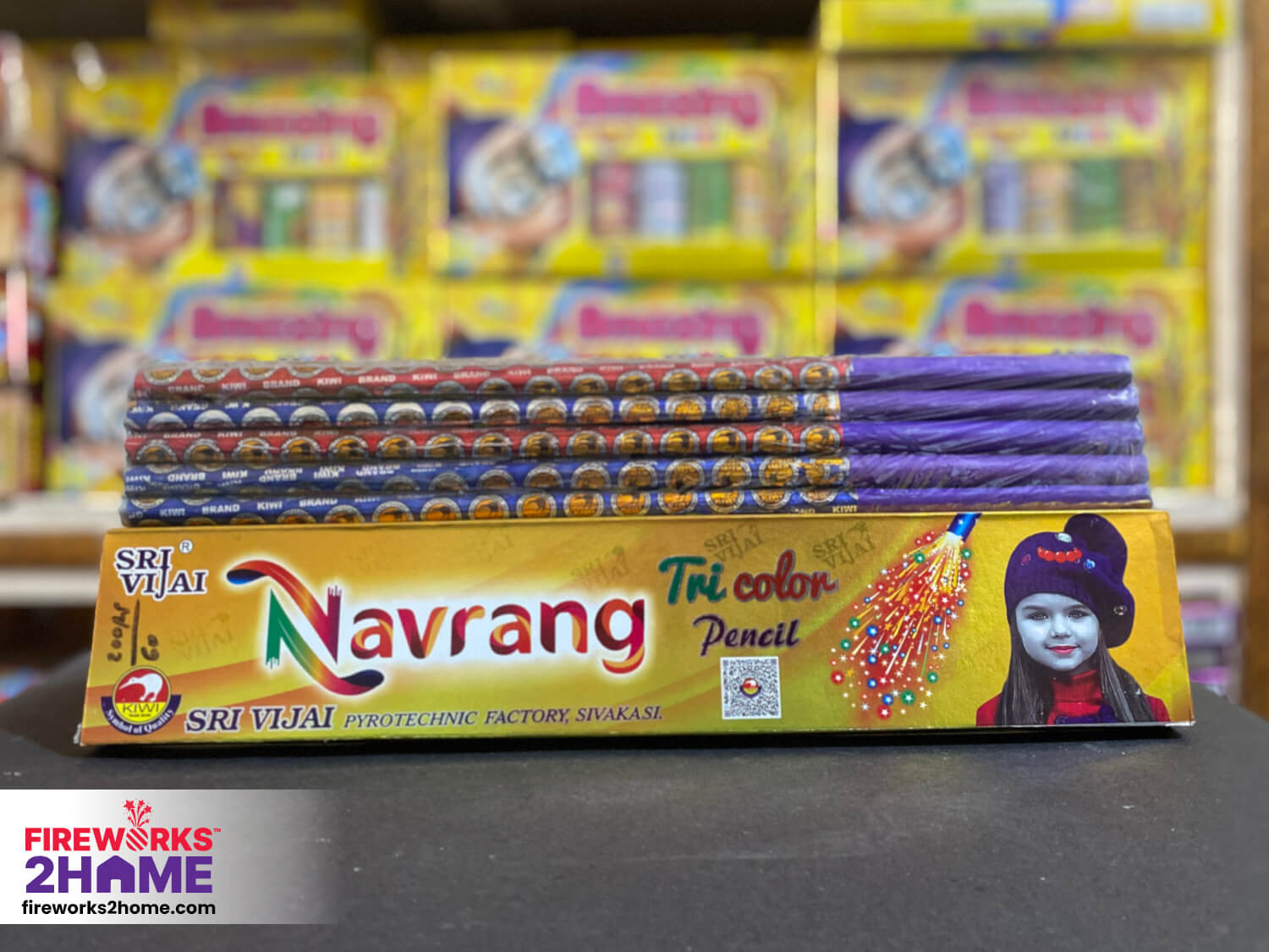 NAVRANG PENCIL (TRI COLOUR)