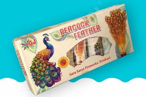 PEACOCK FEATHER ( 5 PCS )